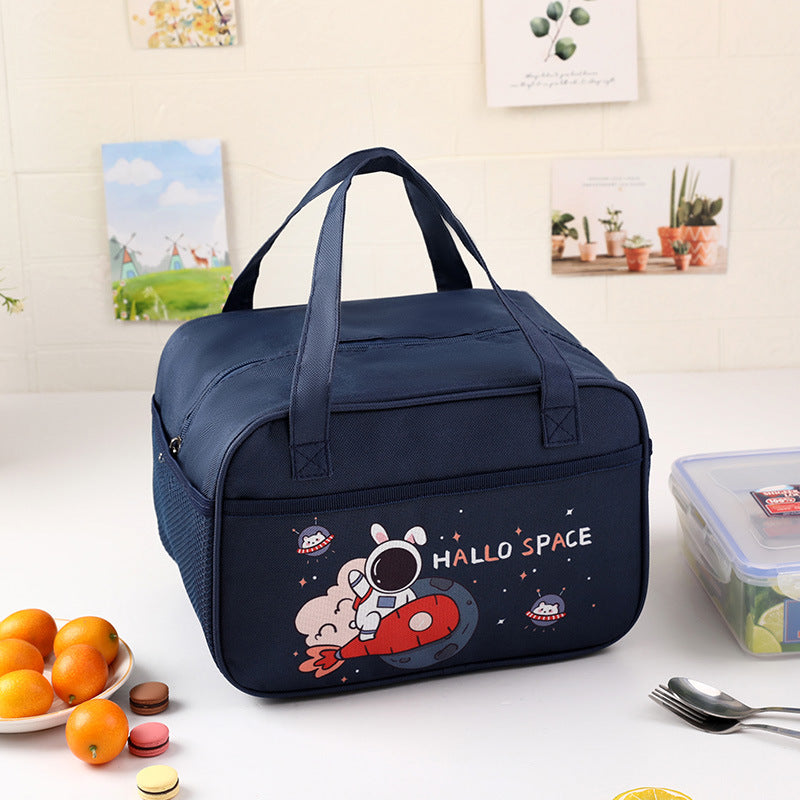 Cute Bear-Themed Insulated Lunch Bag Bowlift
