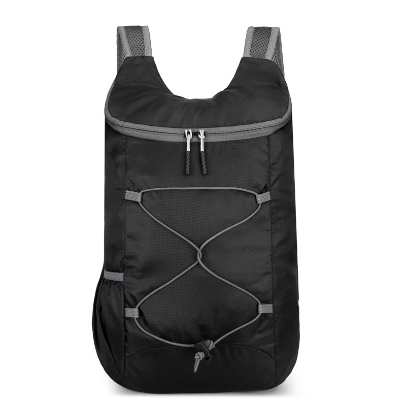 Unisex nan ultra-lightweight foldable daypack made of ripstop with elastic outer bungee and padded straps Bowlift