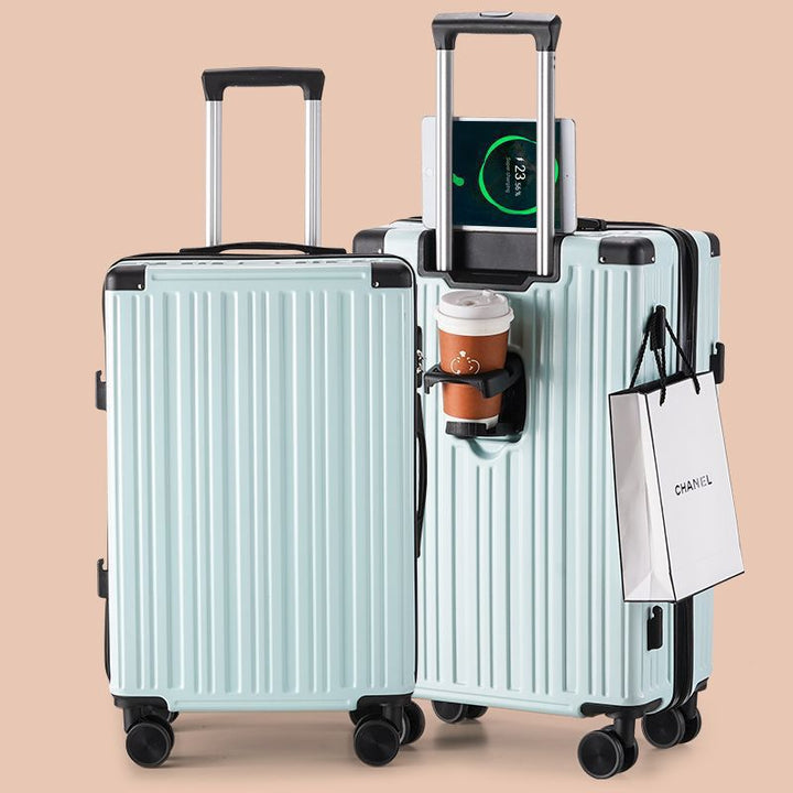Unisex Smooth-Rolling Lightweight Hard-Shell Carry-On Luggage Bowlift