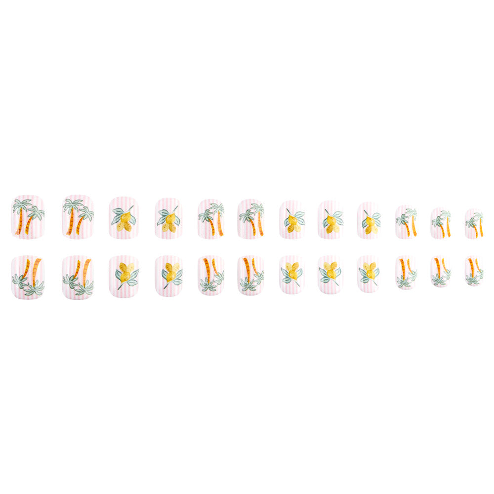 Tropical Fruit-Themed Nail Art Bowlift