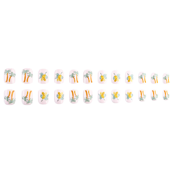 Tropical Fruit-Themed Nail Art Bowlift