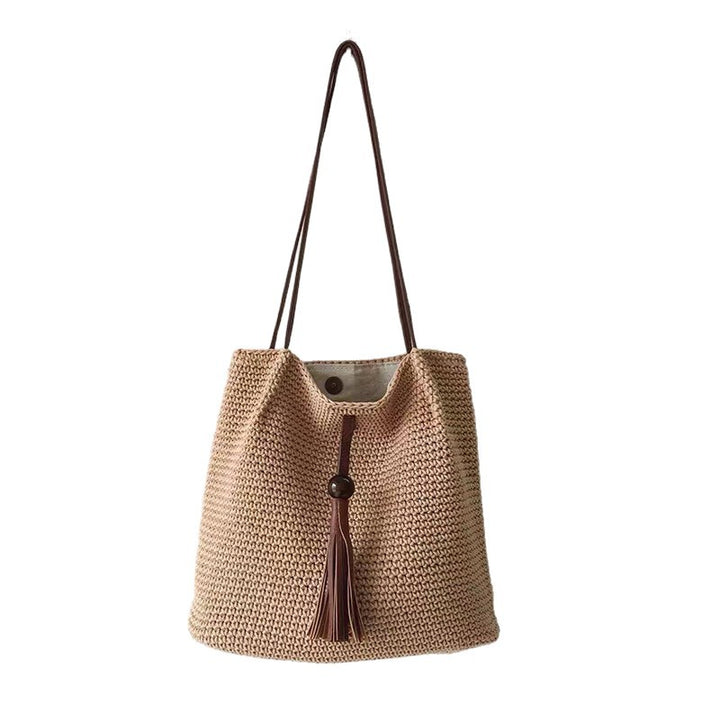 Handbag with Fringed Detail Bowlift