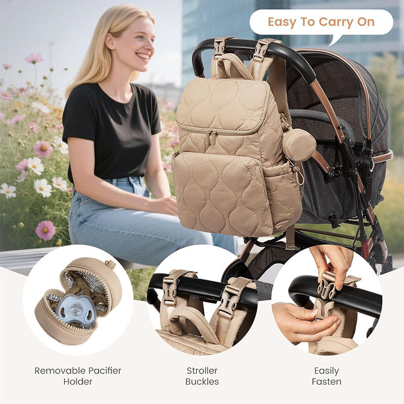 Elegant backpack with versatile compartments Bowlift
