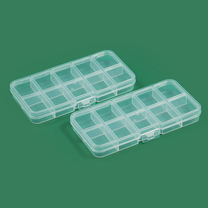 Modular Transparent Multi-Compartment Storage Case Bowlift