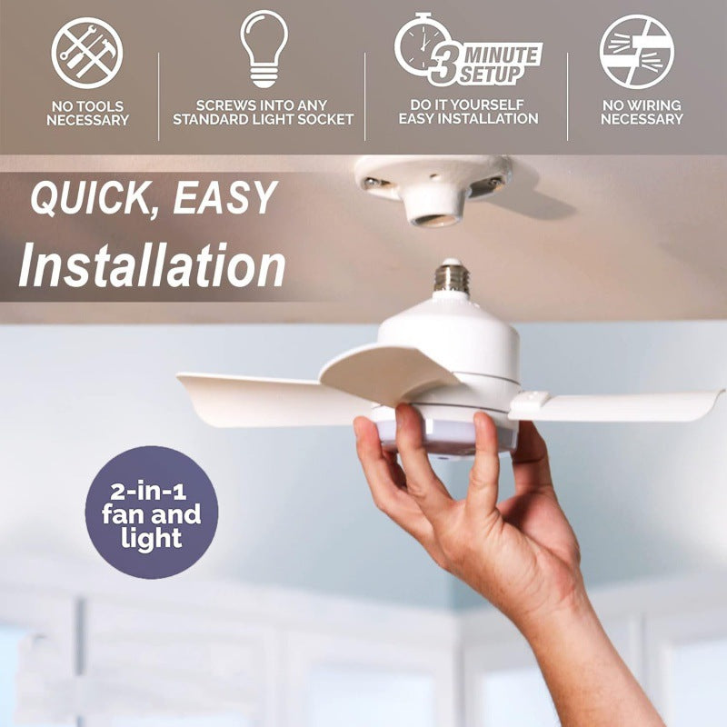 Adjustable LED Fan Light with Remote. | Bowlift