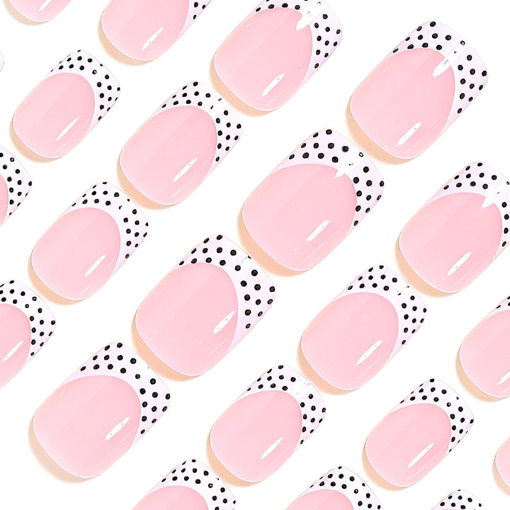 Stylish Polka Dot Nail Art Tips Bowlift