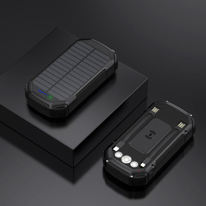 Robust and Portable Solar Charging Power Bank Bowlift