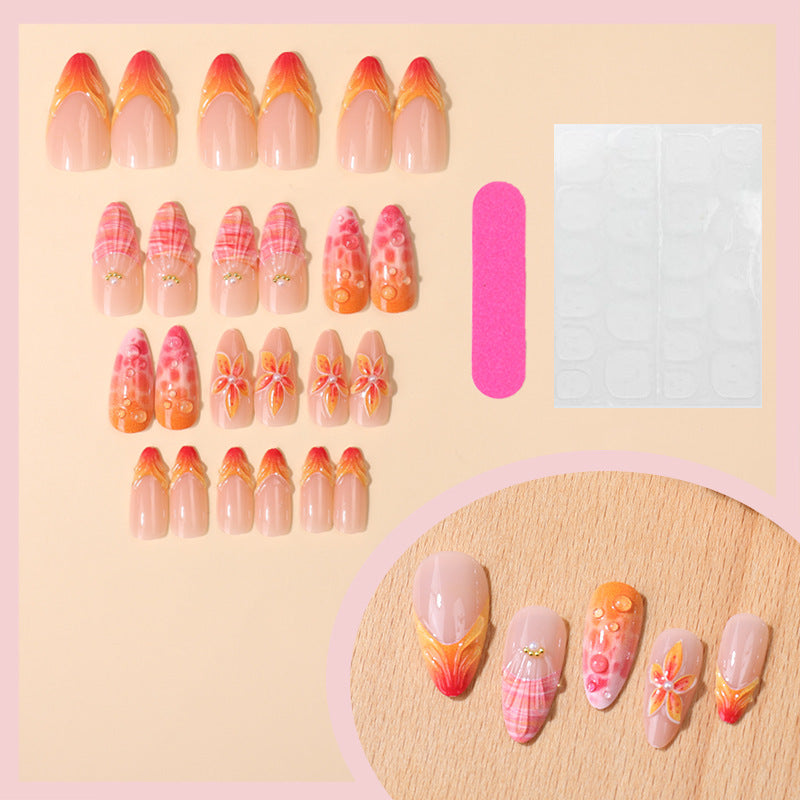 Decorative Gel Nail Tips Bowlift