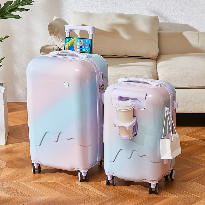 Unisex Smart Charging Cabin Suitcase Bowlift
