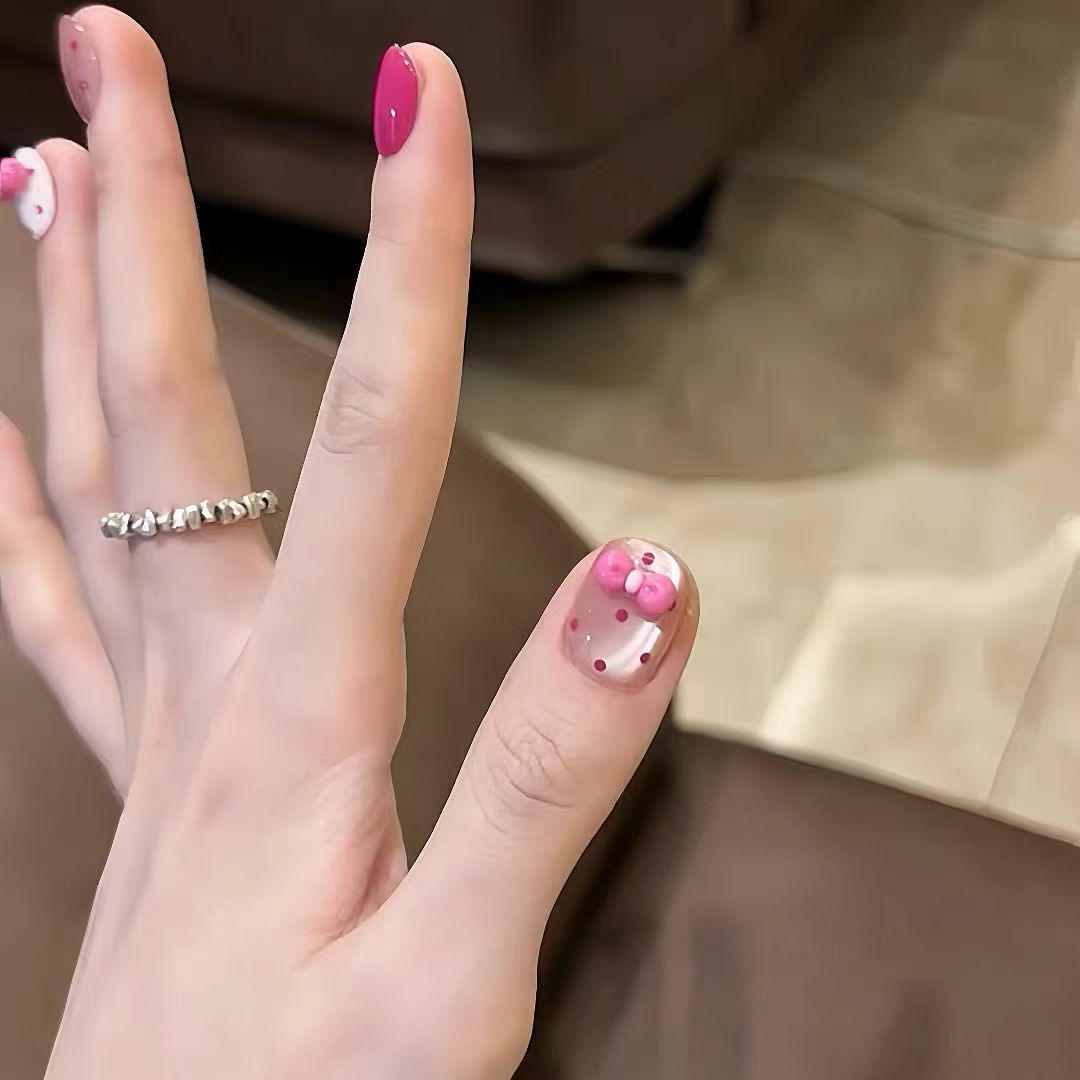 Colorful Nail Art Bowlift