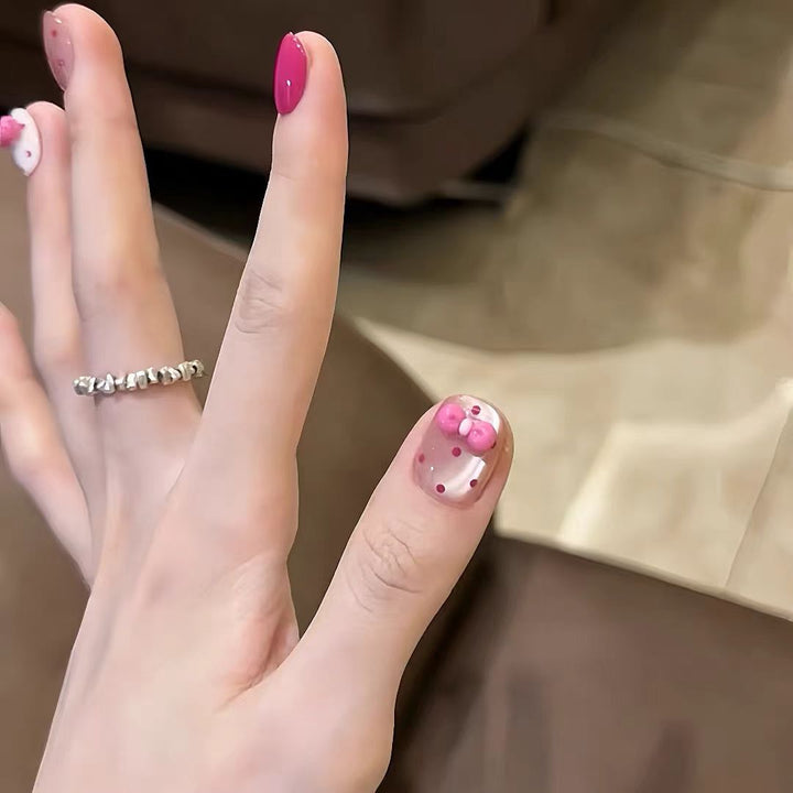 Colorful Nail Art Bowlift