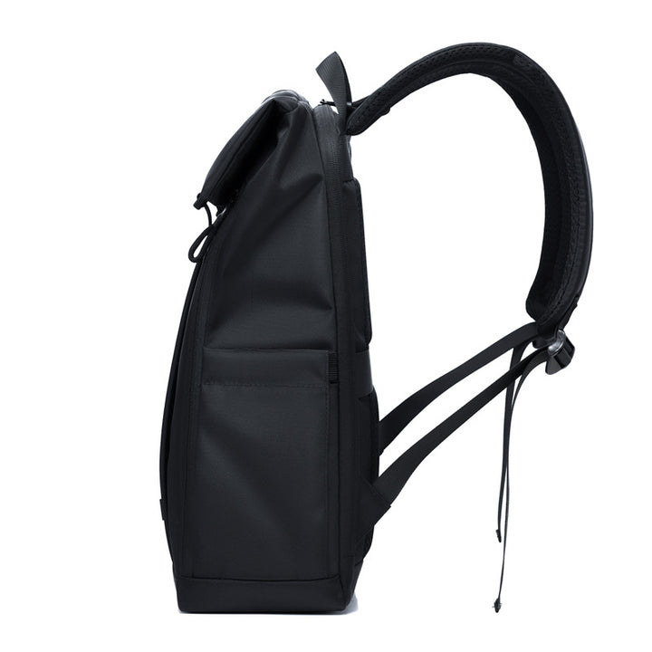 Versatile Roll-Top Laptop Backpack Bowlift