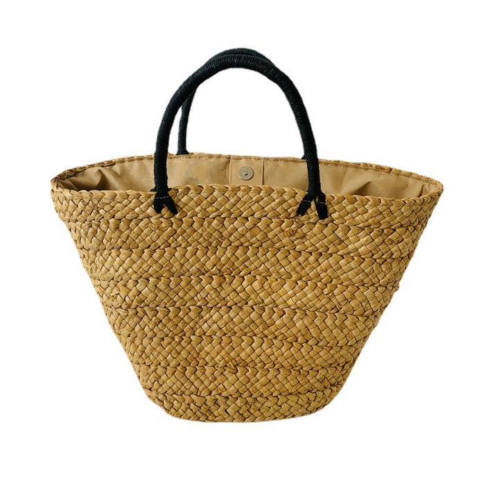 Handmade straw market bag Bowlift