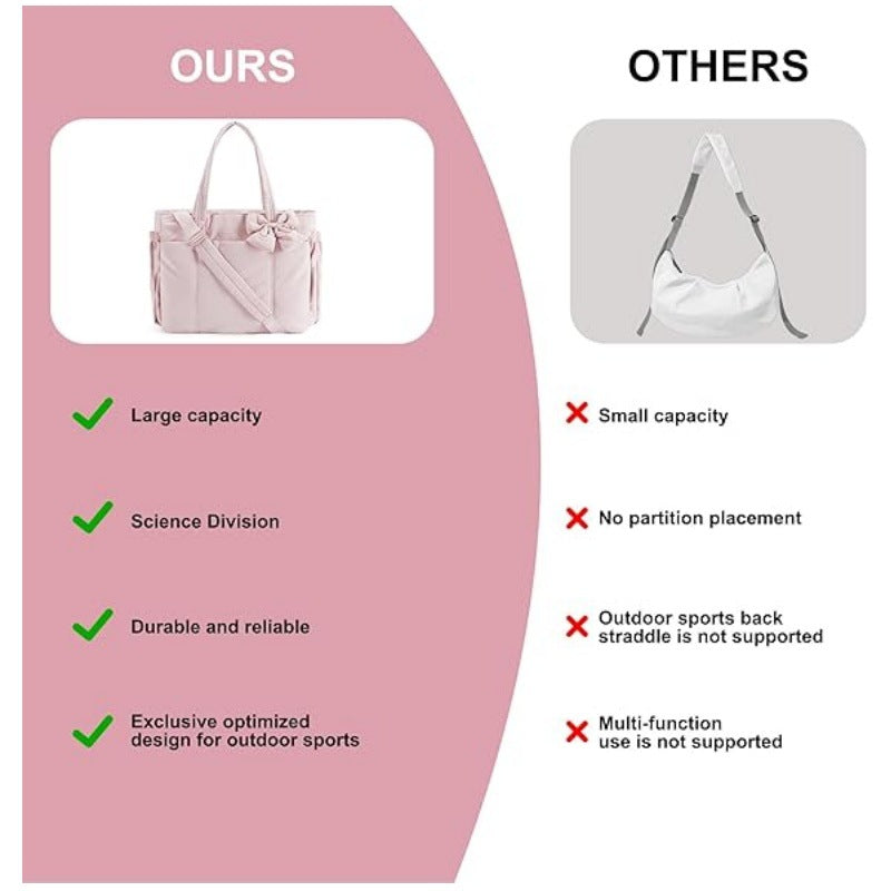 Comfortable handbag with playful design Bowlift