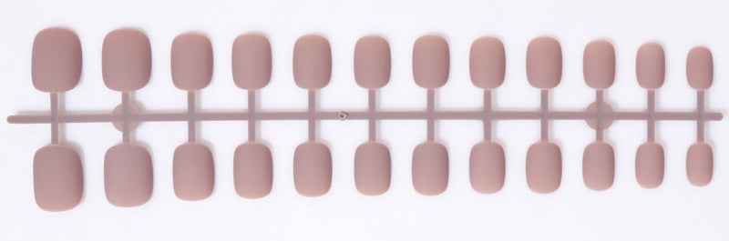 Matte Press-On Nail Set Bowlift