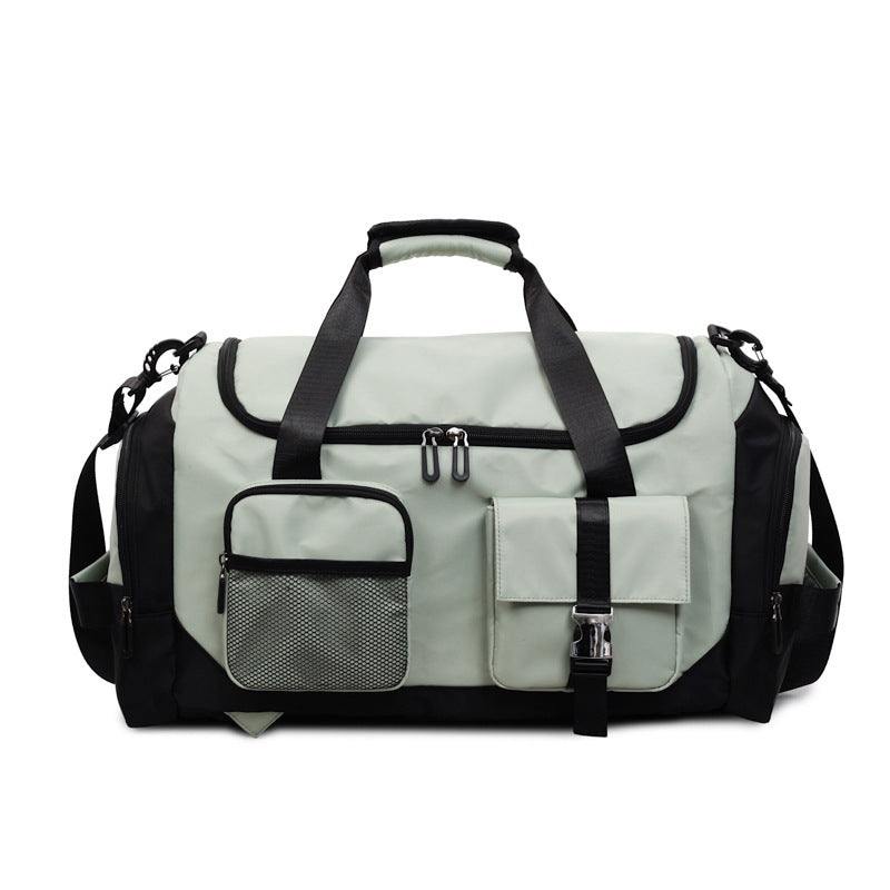 Sporty multifunctional travel bag with external pocket Bowlift
