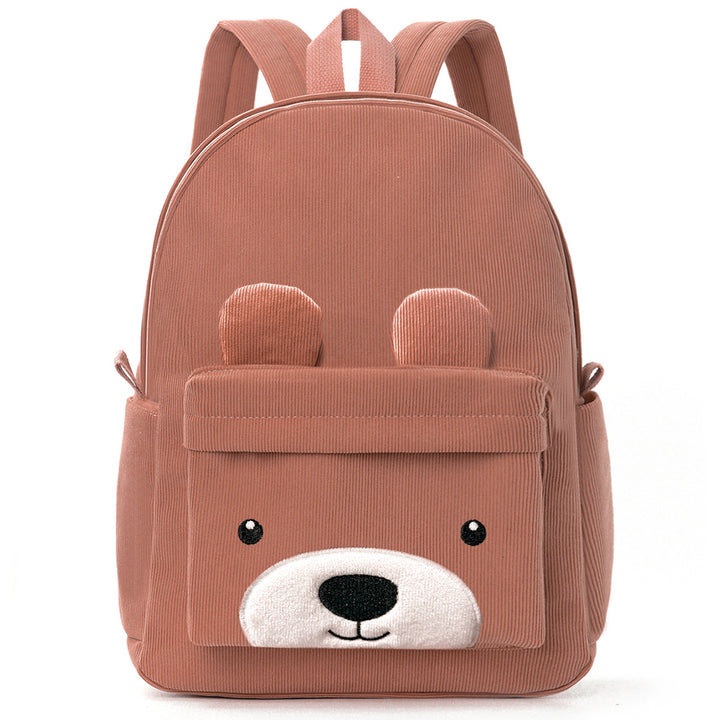 Children's backpack with playful bear motif Bowlift