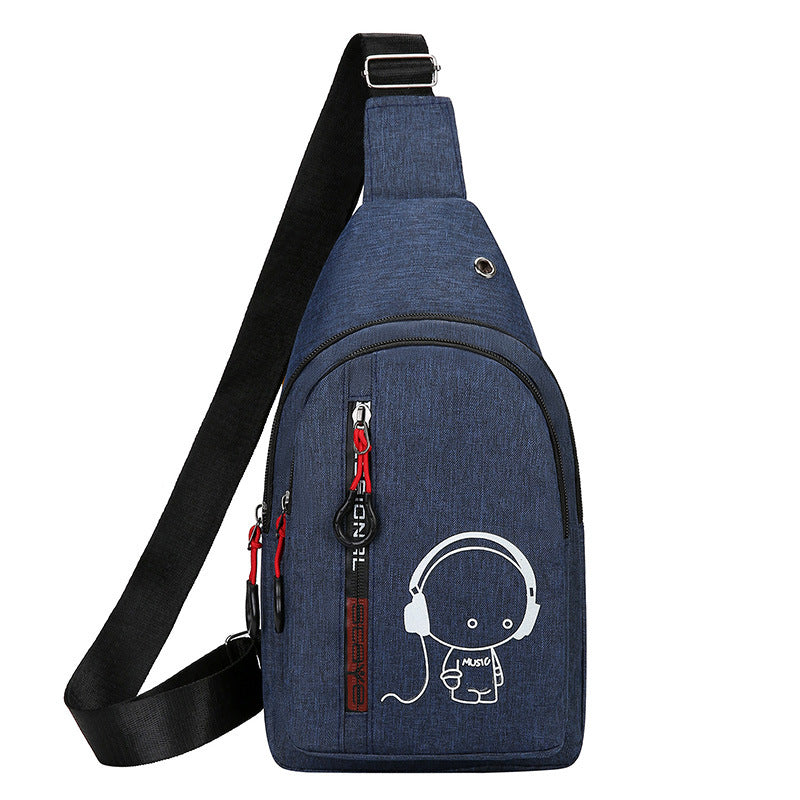 Trendy Street Style Sling Backpack Bowlift