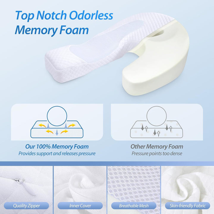 ergonomic neck support pillow Bowlift
