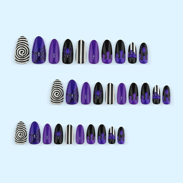 Creative Nail Art Set with Halloween Motif Bowlift