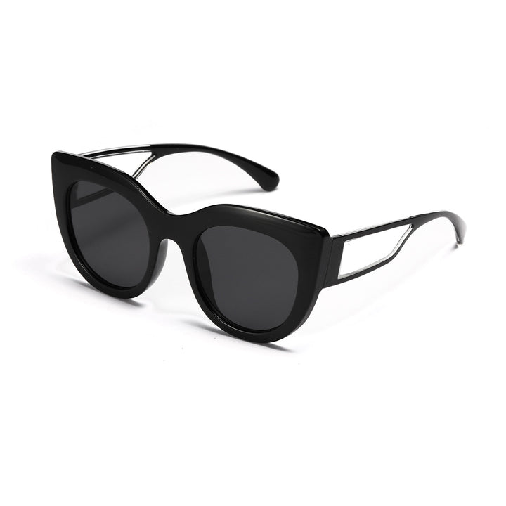 Women's fashionable cat-eye sunglasses with wide UV protection lenses Bowlift