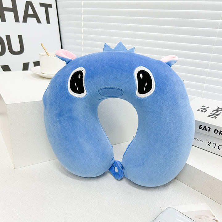 Women Neck Pillow with Cute Animal Design Bowlift