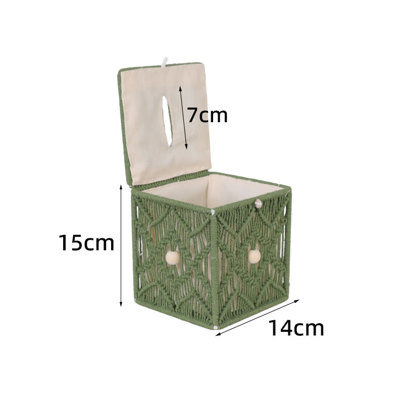 Macrame Storage Box Bowlift