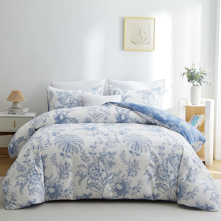 Women's elegant bedding set with floral design Bowlift