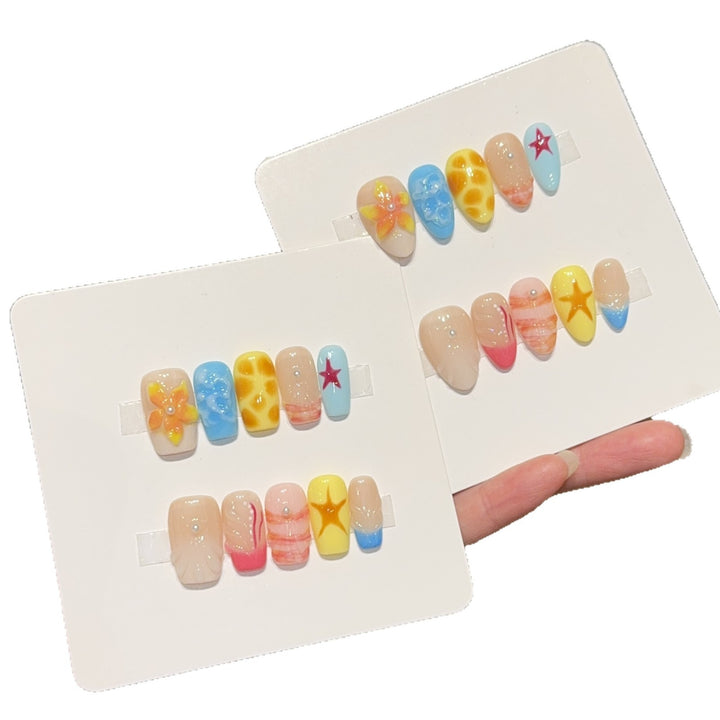 Creative Art Nails with Colorful Designs Bowlift