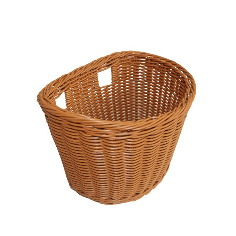 Practical hand basket with leather handles Bowlift