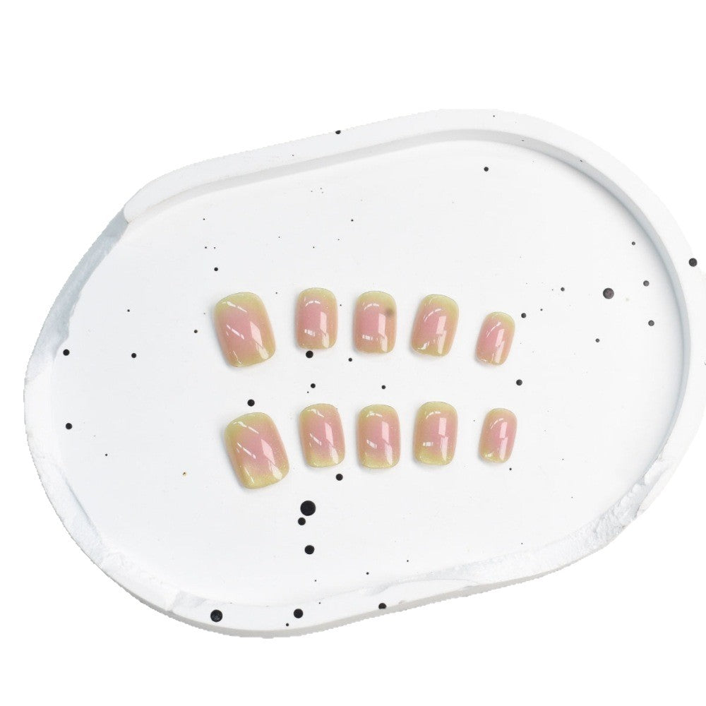 Artificial nails with elegant ombre design Bowlift