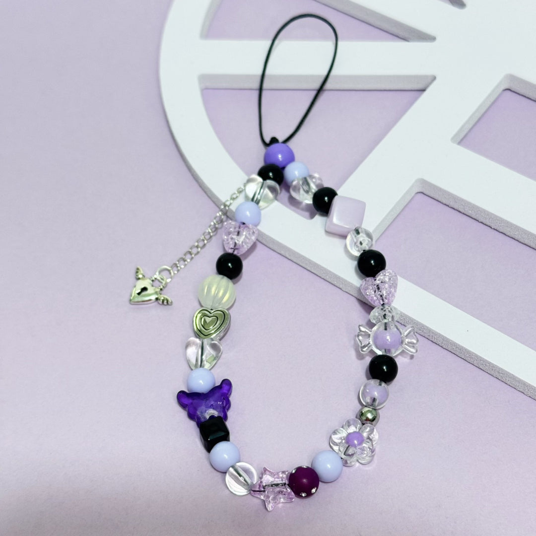 Adjustable Beaded Charm Bracelet Bowlift