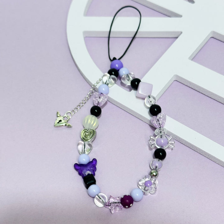 Adjustable Beaded Charm Bracelet Bowlift