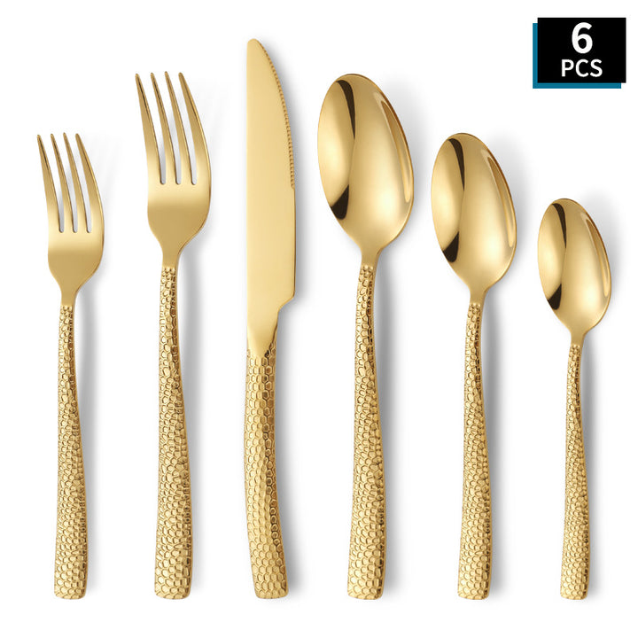 Stylish and Colorful Cutlery Set Made of Stainless Steel Bowlift