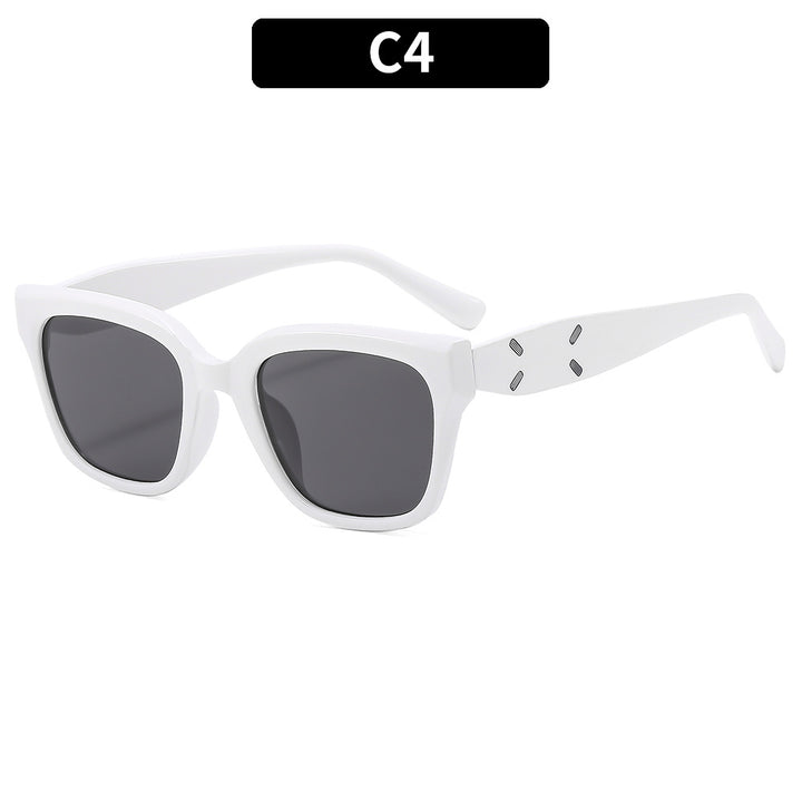 Avant-Garde Square Frame Sunglasses