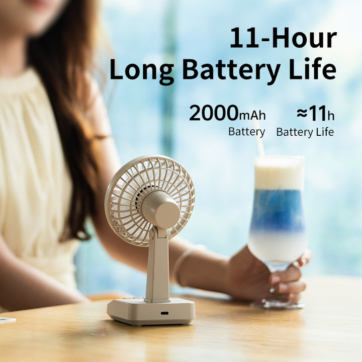 Unisex Compact Table Fan Bowlift