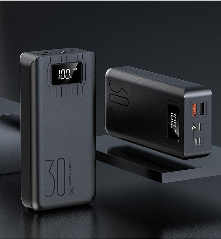 High-performance power bank with intelligent LCD display and two USB ports Bowlift