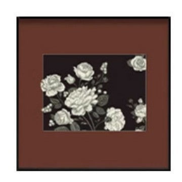Floral framed artwork