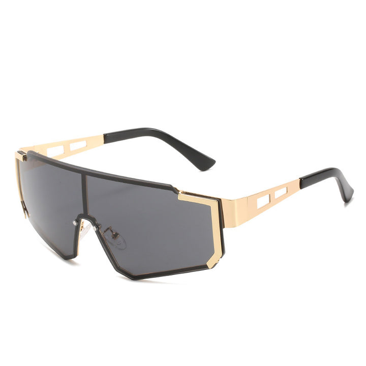 Women futuristic oversized sunglasses Bowlift