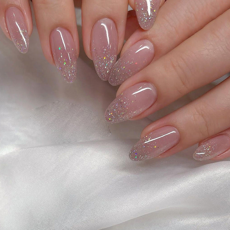 Elegant DIY Glittering Press-On Nail Set Bowlift