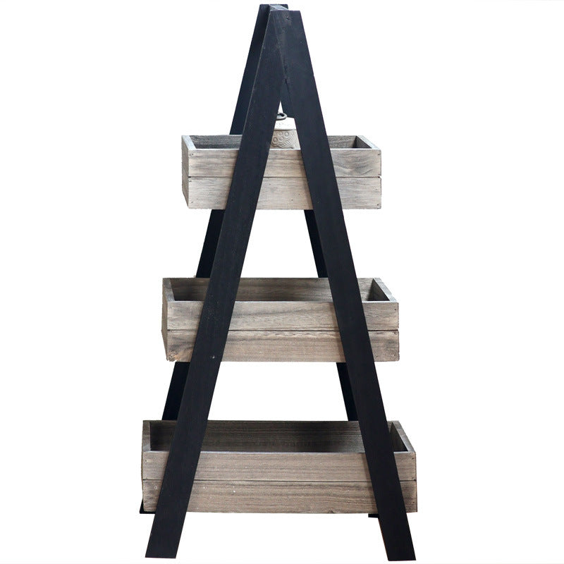Three-door wooden shelf with modern design Bowlift