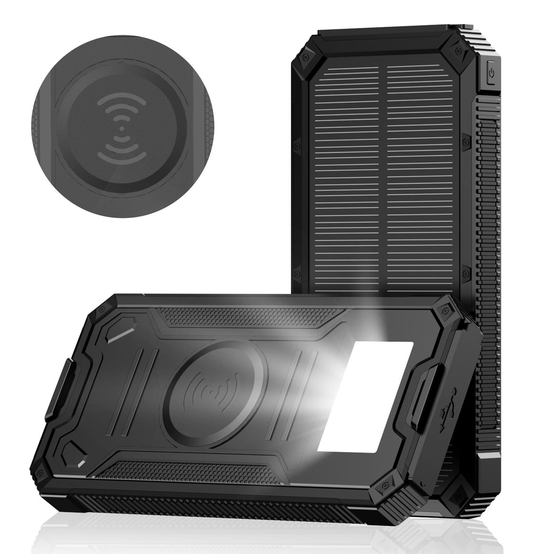 Solar Power Bank with High-Speed Charging Bowlift