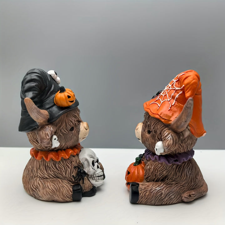 Decorative Highland Cattle Figure Bowlift