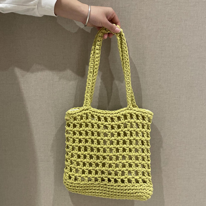 Hand-knotted net bag Bowlift