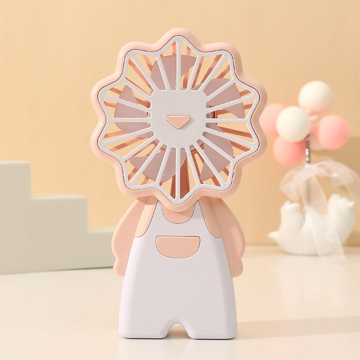 Women's portable table fan with creative design Bowlift