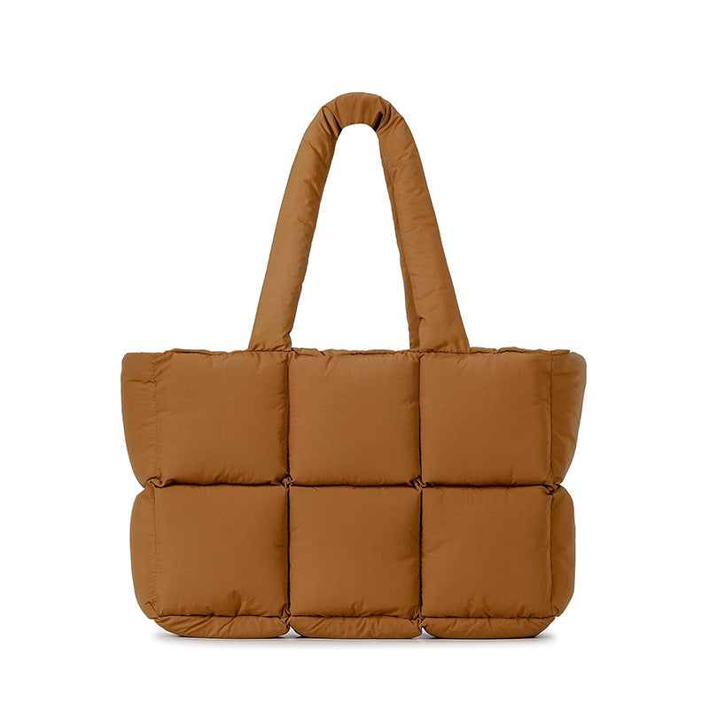 Fashionable quilted tote bag Bowlift