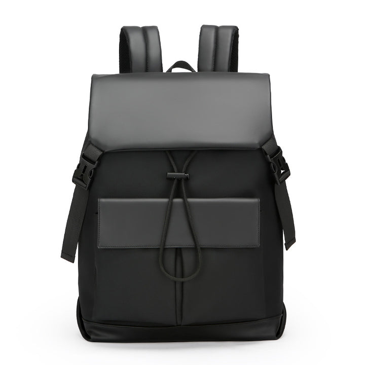 Stylish Water-Resistant Rolltop Backpack Bowlift