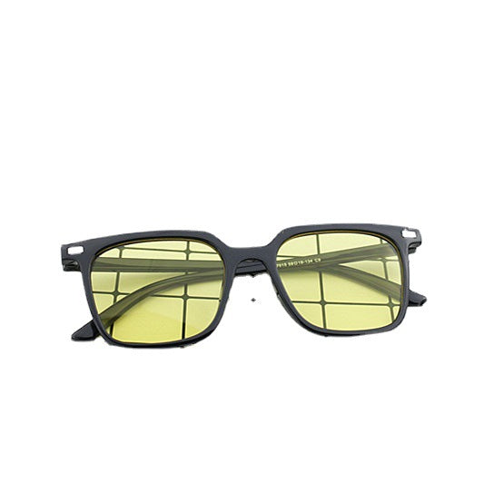 Women's modern square sunglasses with minimalist frame structure Bowlift