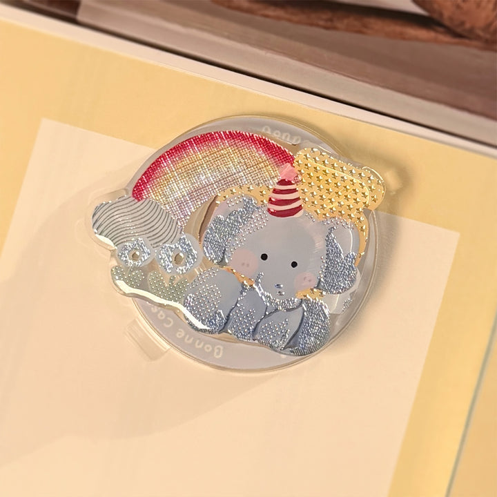 Kawaii Elephant Smartphone Finger Holder Case Bowlift