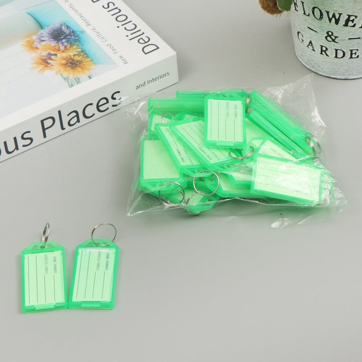 Unisex writable label tags Bowlift